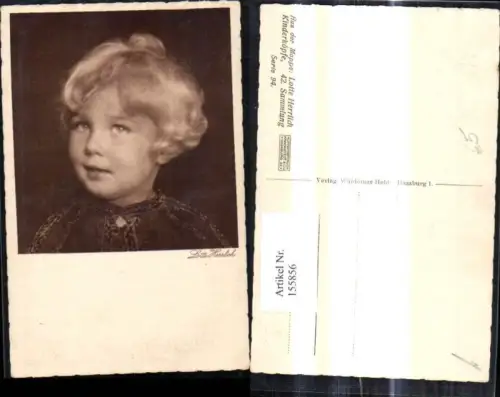 155856,Künstler Ak Lotte Herrlich Serie 94euro42 Kinderköpfe Portrait