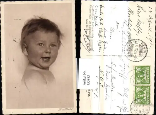 155885,Künstler Ak Lotte Herrlich Serie 64euro29 Kinderköpfe Portrait