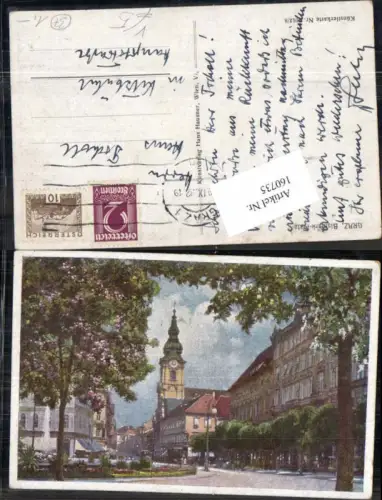 160735,Graz Bismarck Platz pub Hans Hausner 7012-8