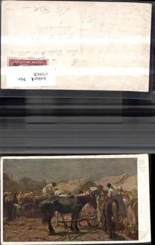 171942,Künstler Ak Ungarischer Markt sign Aug. v. Pettenhofen