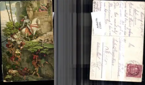 171951,Künstler Ak Kuno v. Falkenstein sign M. v. Schwind