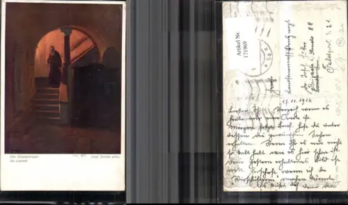 171969,Künstler Ak Der Klosterbruder sign Josef Straka