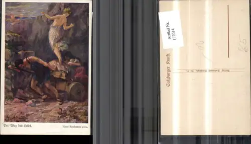 172014,Künstler Ak Hans Kaufmann pinx. Der Weg des Leids
