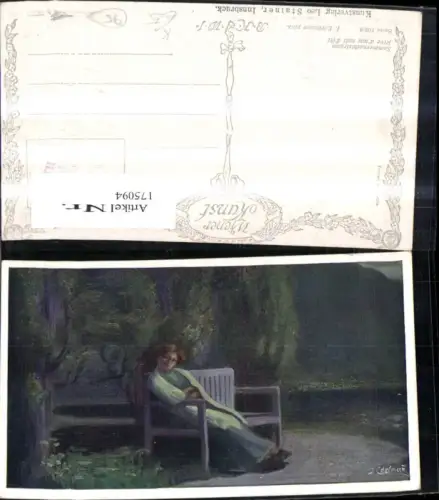 175094,Künstler Ak J. Edelmann Sommernachtstraum