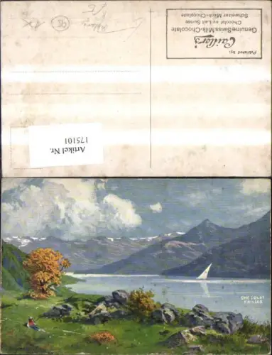 175101,Künstler Ak Splitgerber Reklame Caillers Genuine Swiss Milk Chocolate