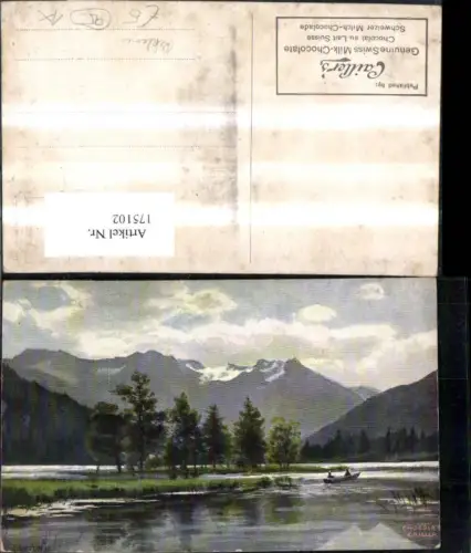 175102,Künstler Ak Splitgerber Reklame Caillers Genuine Swiss Milk Chocolate