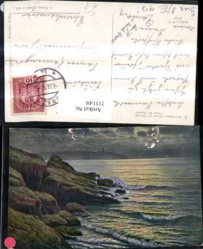 215149,Künstler Ak W. Matrokian Kanal La Manche Canal La Manche