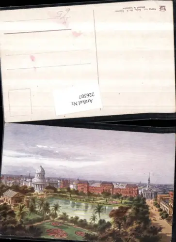 226507,Künstler AK F. Perlberg Indien Calcutta Teilansicht