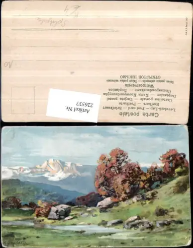 226537,Künstler AK Splitgerber jr. Landschaft Partie