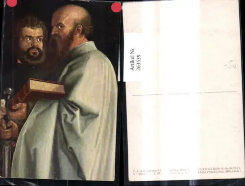 263539,Künstler Ak Albrecht Dürer Paulus u. Markus pub F. A. Ackermann 201beuro2024b