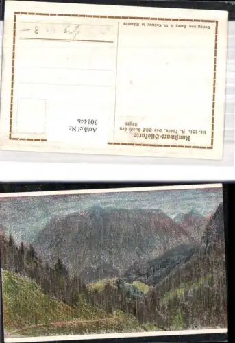 301446,Künstler Ak A. Lüdke Der Blick durch den Regen pub Kunstwart 221