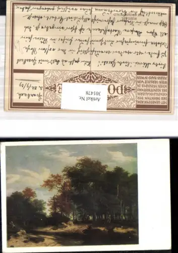 301478,Künstler Ak Ruisdael Der Grosse Wald Landschaft