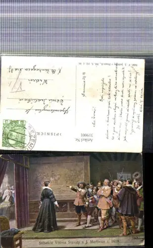 319001,Künstler Ak F. J. Jedlicky Stilhatele Vilema Savaty a. J. Martinice 1618