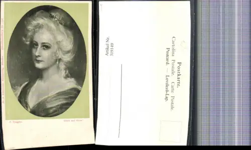 319149,Künstler Ak H. Torggler Glück und Gruß Frau Portrait Passepartout pub F. A. Ackermann 1178