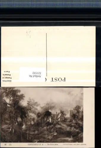 321532,Künstler AK Constable R. A. The Glebe farm Landschaft
