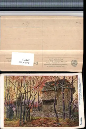327635,Künstler AK Lorenz Hameau pub Kaiserin Haus Deutschnationaler Verein f. Österreich 74