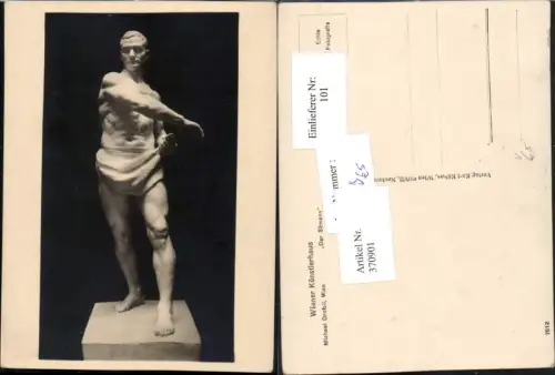 370901,Wiener Künstlerhaus 7812 Michael Drobil Der Sämann Statue