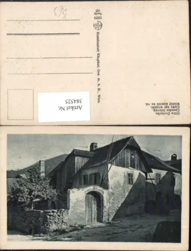 384525.Künstler AK Stille Dorfecke Haus pub Kilophot 25372