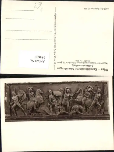 384606.Wien Kunsthistorische Sammlungen Antikensammlung Fuggerscher Amazonensarkophag