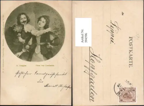 394596,Künstler AK H. Torggler Gruß vom Costümfest Kostüme pub A. Ackermann 633