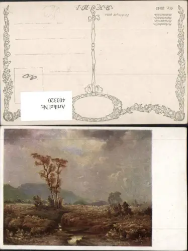 403320,Künstler AK Fischinger Melancholie Landschaft pub B.K.W.I. 2543
