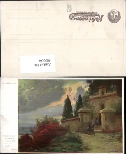 403334,Künstler AK K. Rasek Kapelle