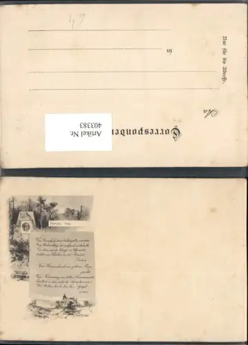 403383,Künstler AK Tony G. Herbecks Ruhe Gedenkstein Text