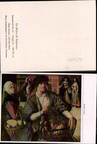 425617,Künstler Ak Pieter Aertsen Auf dem Markt Renaissance