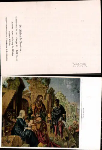 425622,Künstler Ak Albrecht Dürer Anbetung der Könige Renaissance
