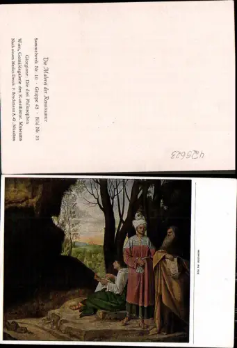 425623,Künstler Ak Giorgione Die drei Philosophen Renaissance