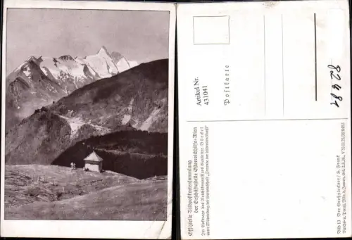 431041,Künstler Ak Off. Bildpostkartensammlung Österreichhilfe Nr. 13 H. Frank Der Grossglockner