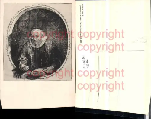 463569,Künstler AK Rembrandt Johannes Cornelisz Sylvius Mann Halskrause