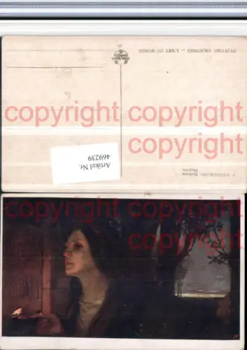 469239,Künstler AK F. Pamberger Madona Madonna Portrait