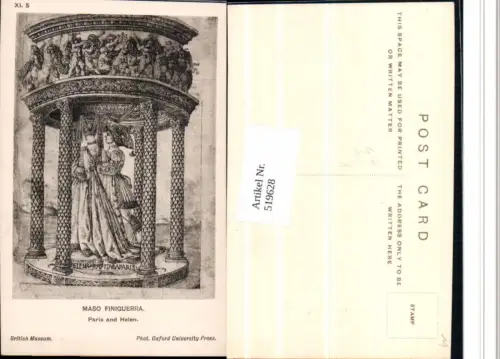 519628,Künstler AK Maso Finiguerra Paris and Helen Liebe Paar