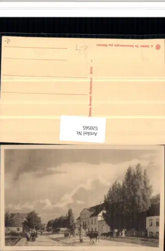 520565,Künstler AK C. Kobke En Sommermorgen paa Osterbro Straßenansicht