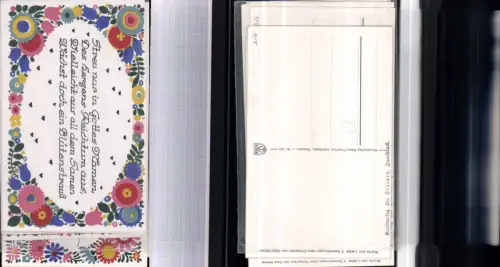 528540,LOT 7 AK Spruch Sprüche Dora Heckel Worte der Liebe pub Abshagen Dresden