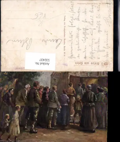 532437,Künstler AK Kurd Albrecht Charlottenburg Berlin pub Evangelischer Bund