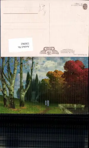 536962,Künstler AK M. Rüdisühli Hain d. Vestalinen pub Noria 329euro3