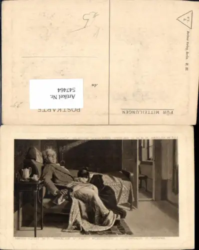 547464,Künstler AK Fritz Fleischer Göthehaus Göthe Weimar Tod