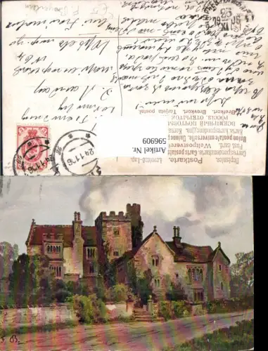 596909,Künstler Ak F. Bayerlein Schloss Ansicht