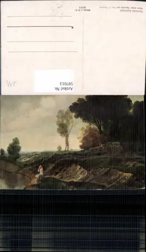 597013,Künstler Ak Prof. G. Papperitz Heroische Landschaft