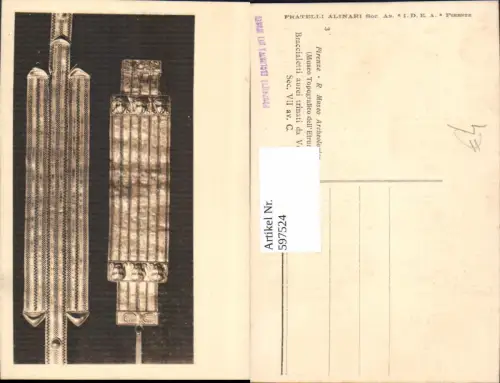 597524,Künstler Ak Braccialetti aurei trinati da Vetulonia Armband Schmuck Archäologie