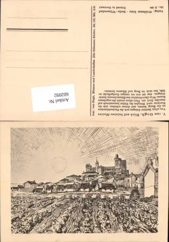 602092,Künstler AK Vincent van Gogh Saintes Maries pub Woldemar Klein K 624