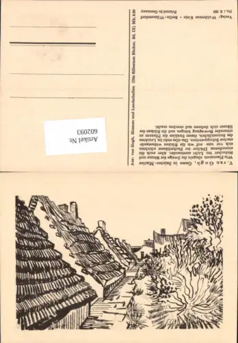 602093,Künstler AK Vincent van Gogh Saintes Maries pub Woldemar Klein K 622
