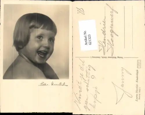 621323,tolle Foto AK Lotte Herrlich Kinderköpfe Serie 1002euro1