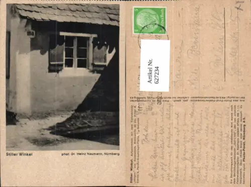 627234,Künstler Ak Dr. Heinz Naumann Stiller Winkel Haus Gebäude