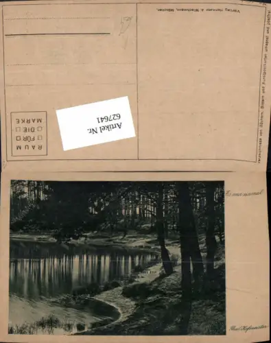 627641,Künstler Ak Th. u. O. Hofmeister Es war einmal Teich See Landschaft