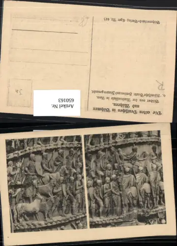 650163,Böhmerland Verlag Eger Cheb Die Alten Deutschen in Böhmen Mähren Markussäule Rom