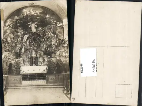 652248,Foto AK F. Schiller Wien Mariahilf Altar Kirche