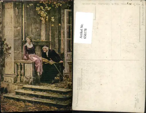656178,Künstler Ak R. Poetzeiberger Podzimni sny Herbstträume